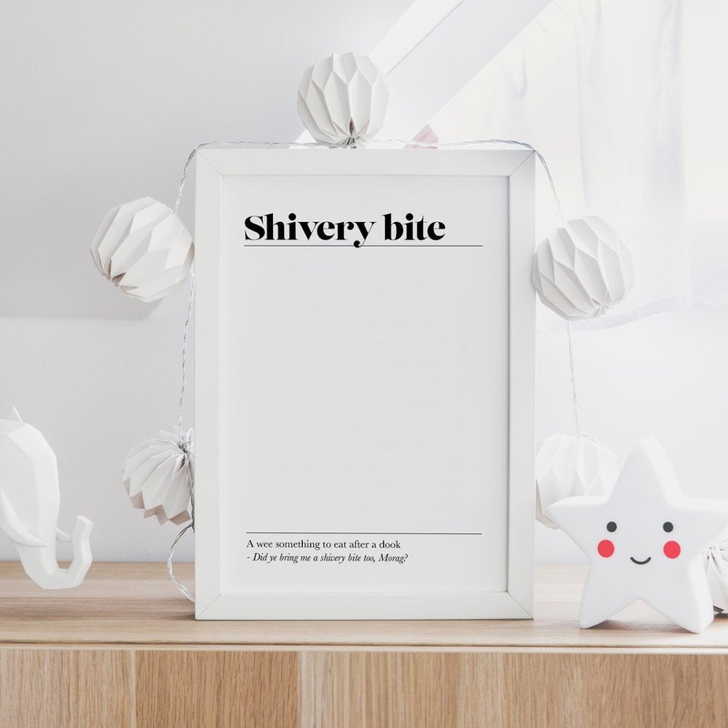 SHIVERY BITE PRINT|A5|A4|A5|A4