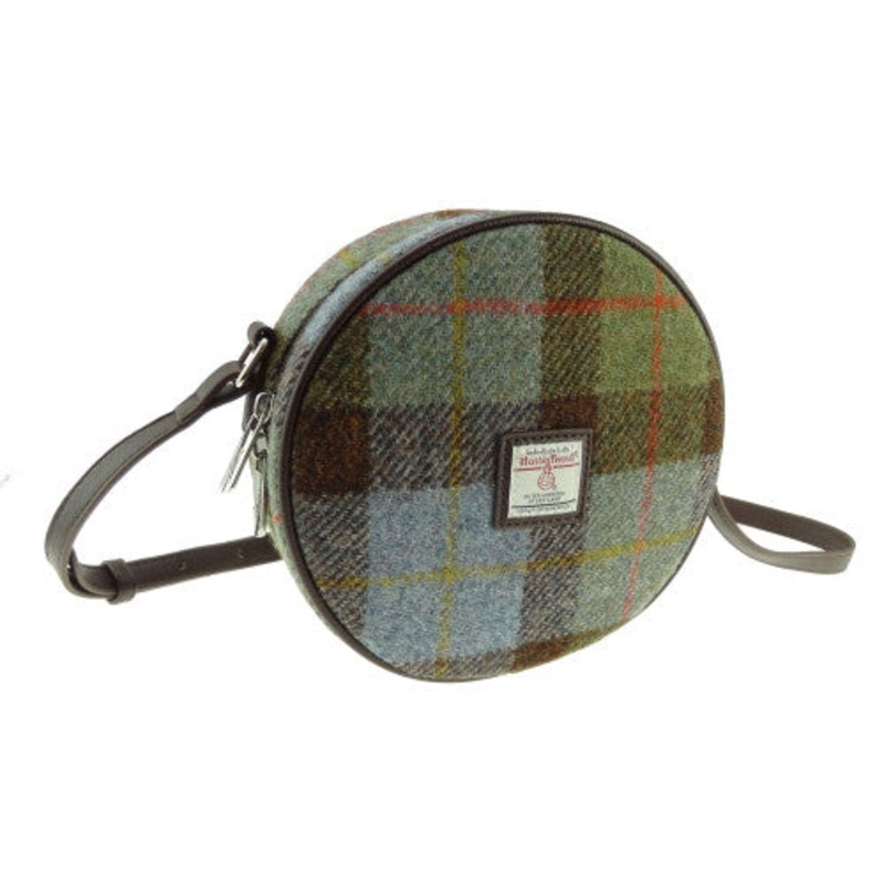 HARRIS TWEED – ROUND BAG – MACLEOD TARTAN