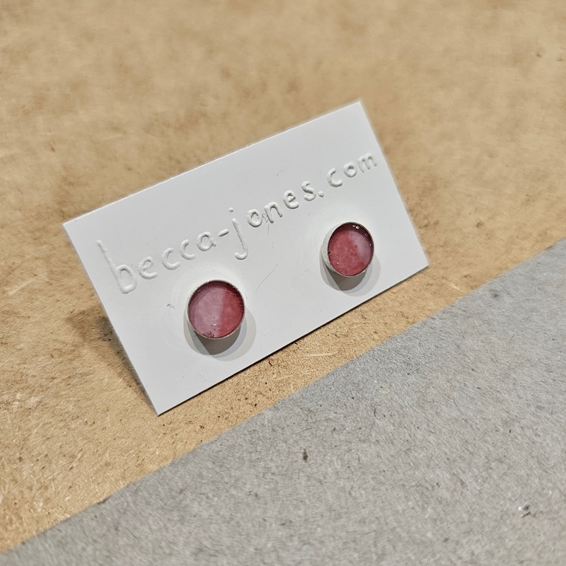 8mm TEST STRIP STUDS|Pink|Black/Grey