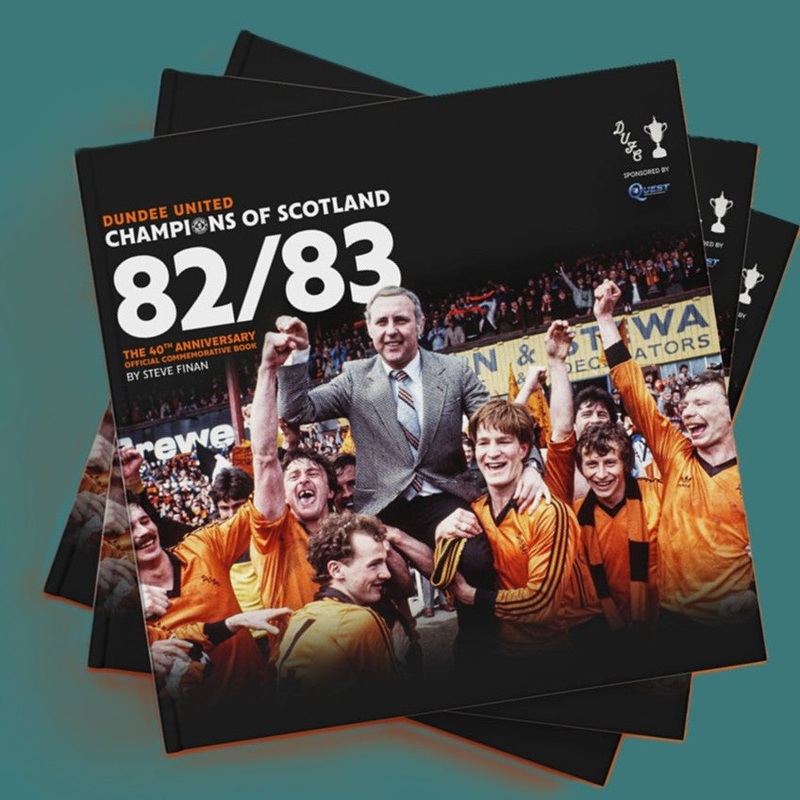 DUNDEE UNITED – CHAMPIONS ’83 OFFICIAL BOOK