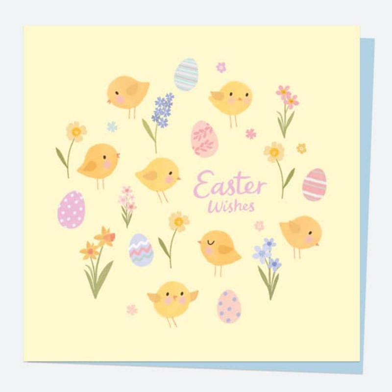 EASTER CARD – Yellow Chicks