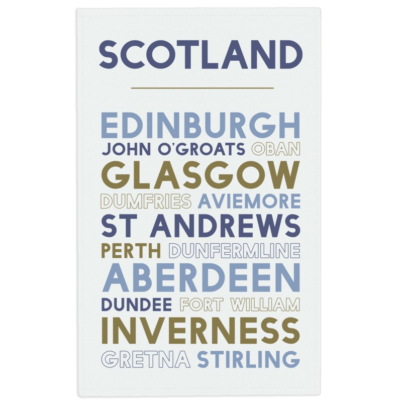 SCOTLAND TEATOWEL