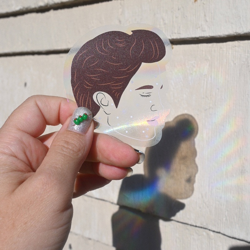 Edward Window Decal