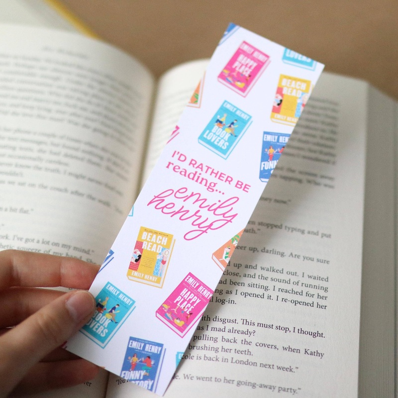 Emily Henry Inspired Bookmark & Reading Tracker