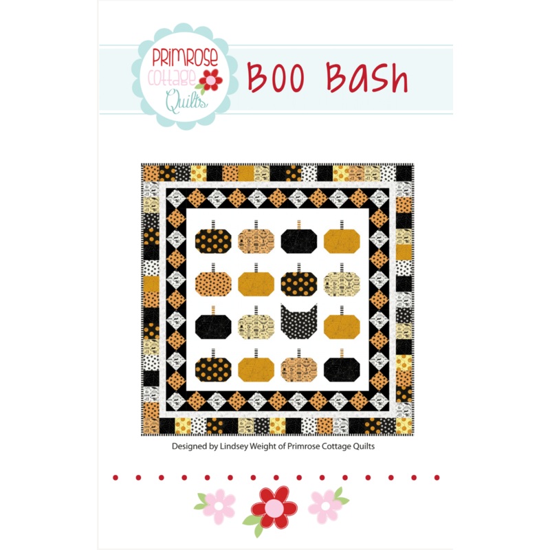 Boo Bash by Lindsey Weight of Primrose Cottage Quilts – Quilt PDF Pattern