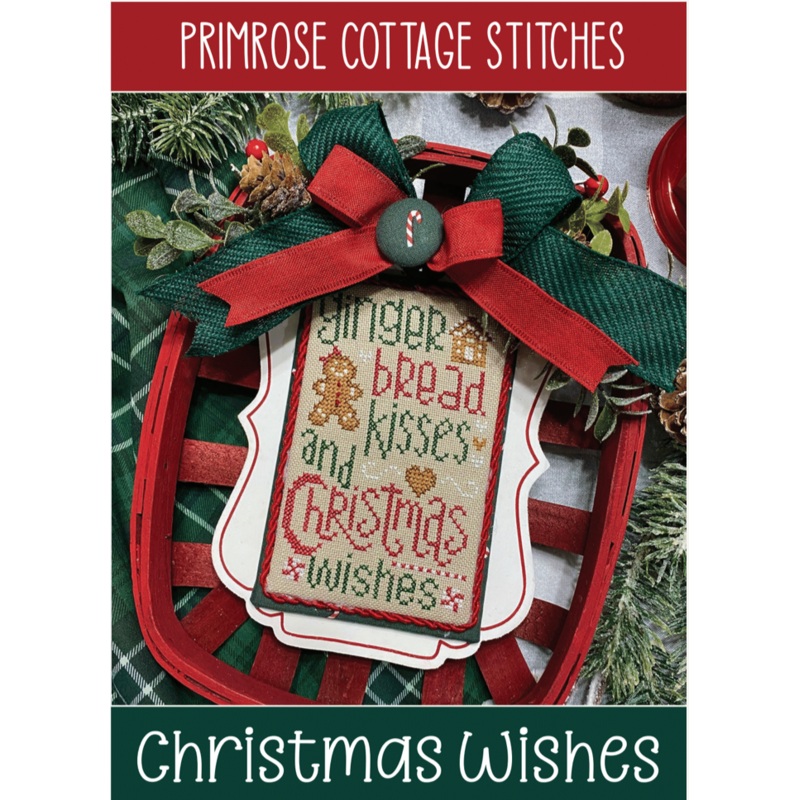 Christmas Wishes  by Lindsey Weight of Primrose Cottage Stitches PAPER Pattern PCS-038