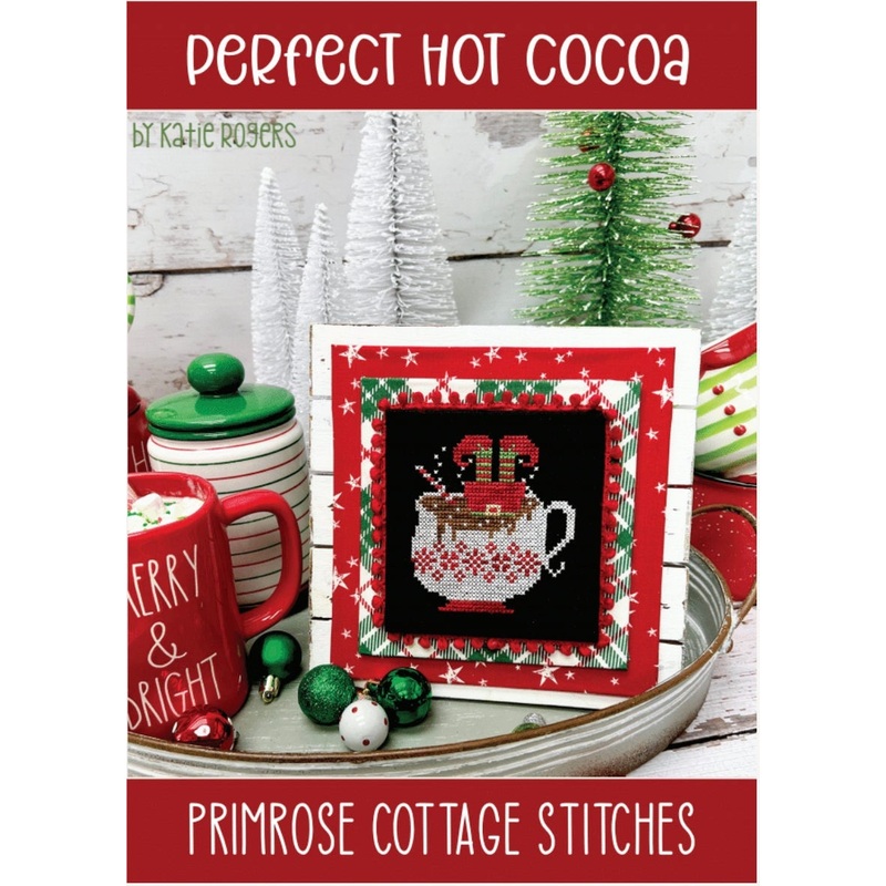 Perfect Hot Cocoa Cross Stitch by Katie Rogers of Primrose Cottage – PAPER Pattern PCS-105