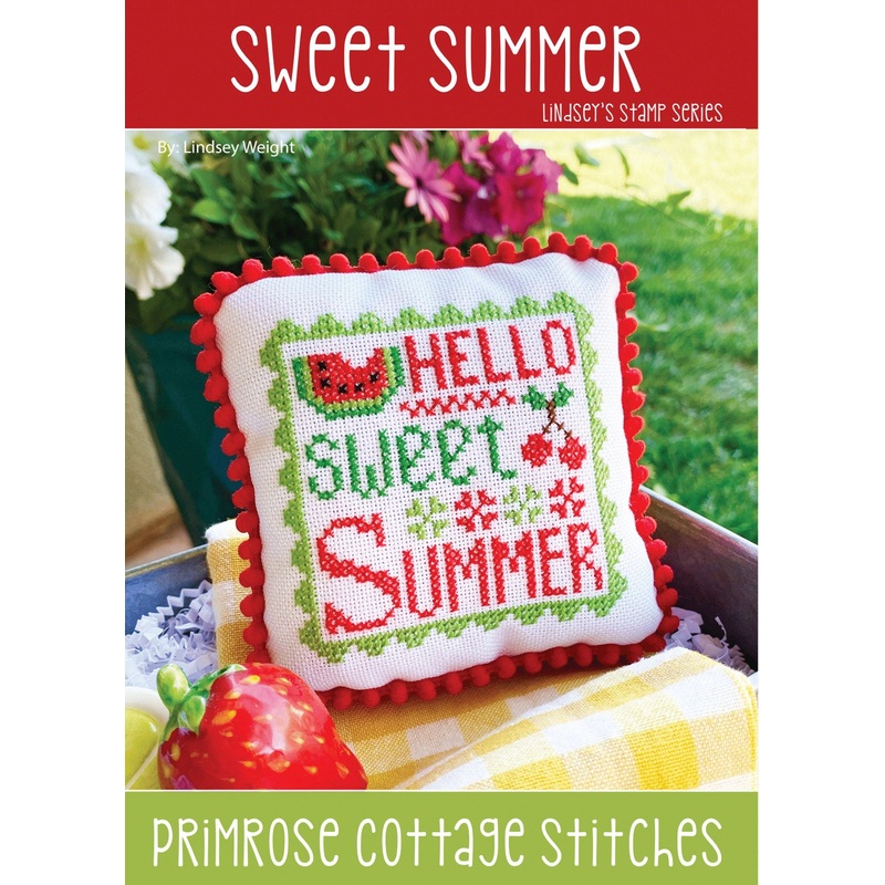 Sweet Summer – Summer Stamps by Lindsey Weight of Primrose Cottage – PAPER Pattern PCS-082