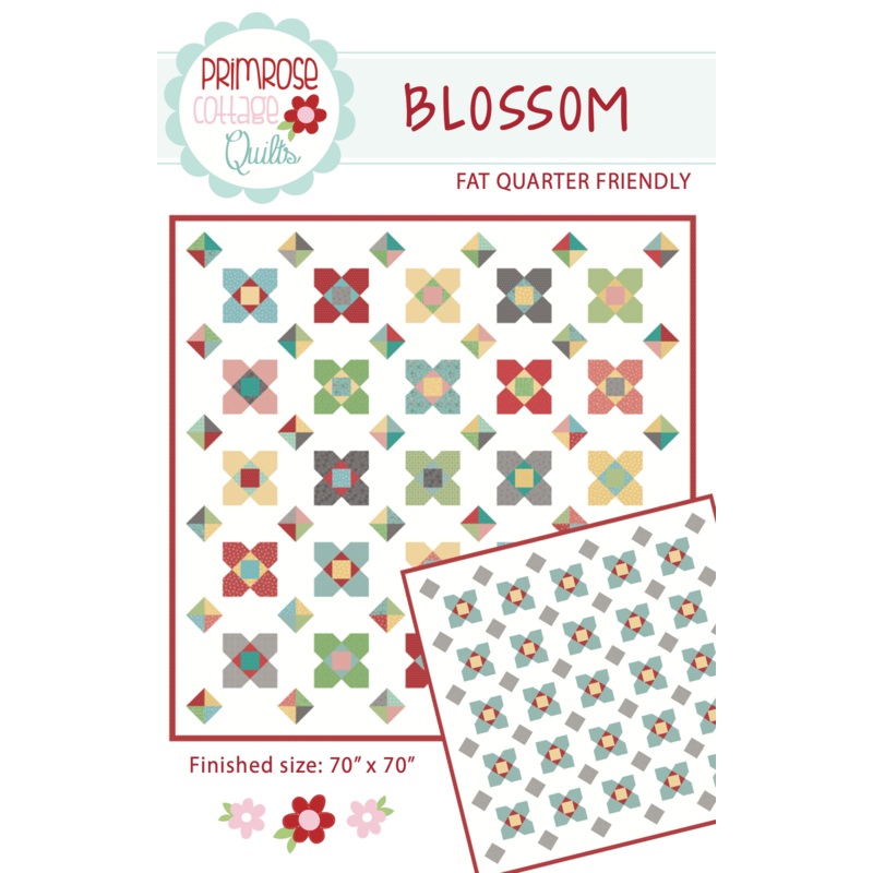 Blossom by Lindsey Weight of Primrose Cottage Quilts – Quilt PDF Pattern
