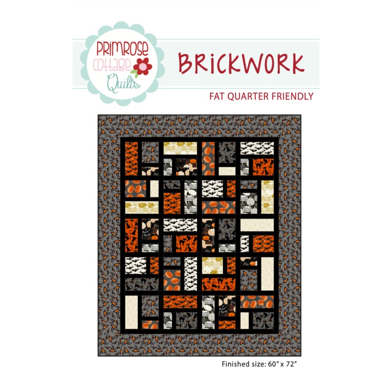 Brickwork by Lindsey Weight of Primrose Cottage Quilts – Quilt PDF Pattern