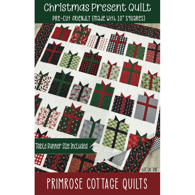 Christmas Present Pattern by Lindsey Weight of Primrose Cottage Quilts – Quilt PDF Pattern