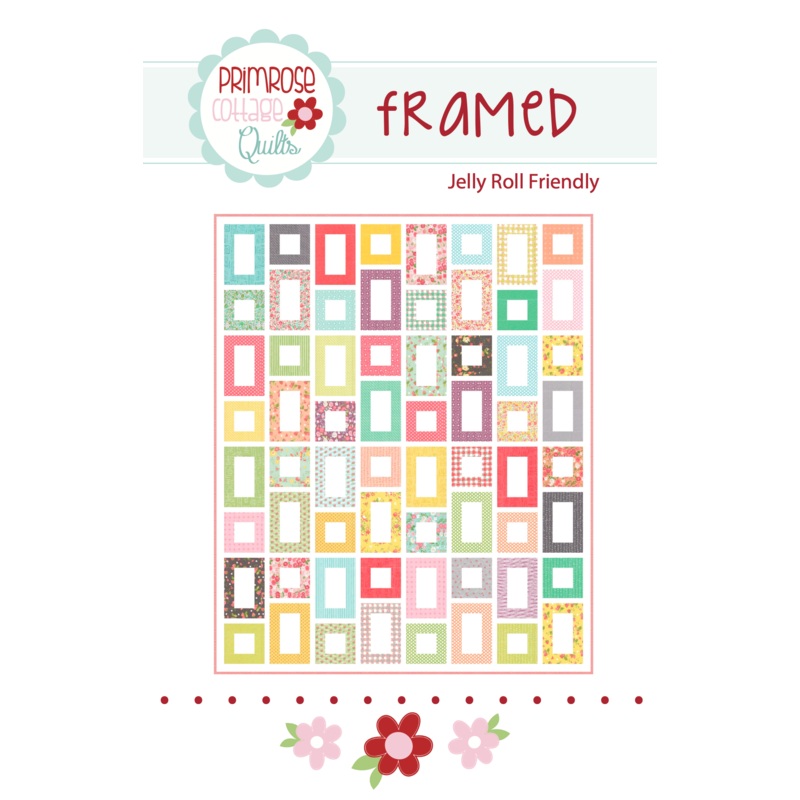 Framed by Lindsey Weight of Primrose Cottage Quilts – Quilt PDF Pattern