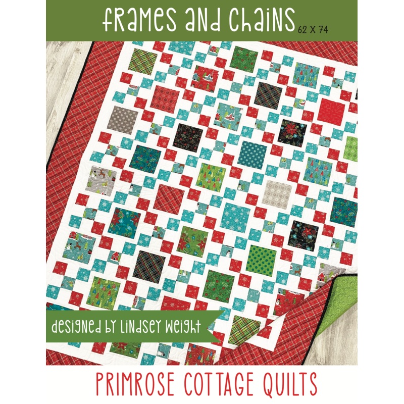 Frames and Chains by Lindsey Weight of Primrose Cottage Quilts – Quilt PDF Pattern