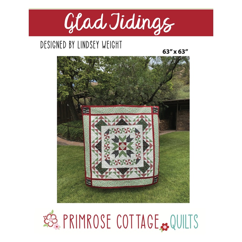 Glad Tidings by Lindsey Weight of Primrose Cottage Quilts – Quilt PDF Pattern