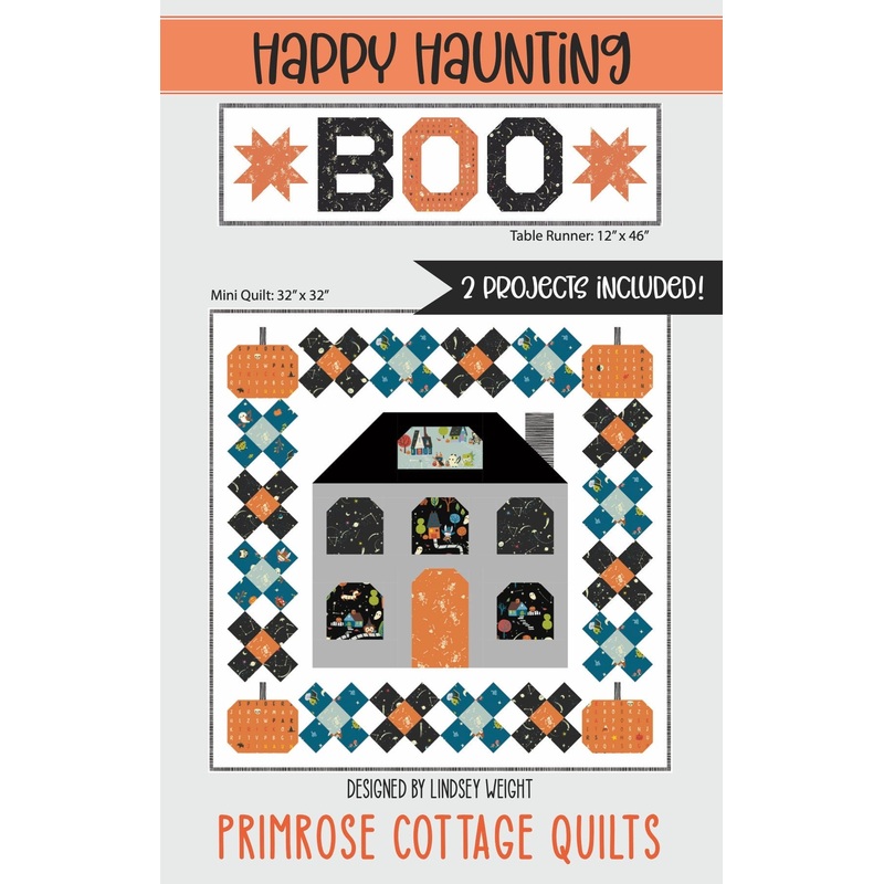 Happy Haunting by Lindsey Weight of Primrose Cottage Quilts – Quilt PDF Pattern