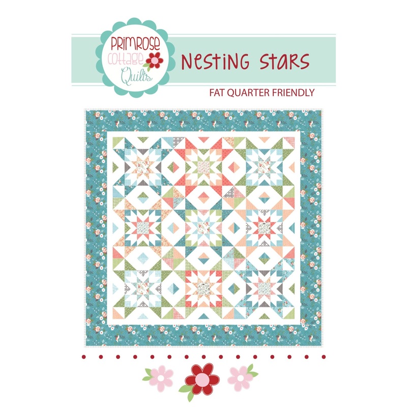 Nesting Stars by Lindsey Weight of Primrose Cottage Quilts – Quilt PDF Pattern