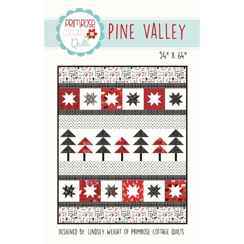 Pine Valley by Lindsey Weight of Primrose Cottage Quilts – Quilt PDF Pattern