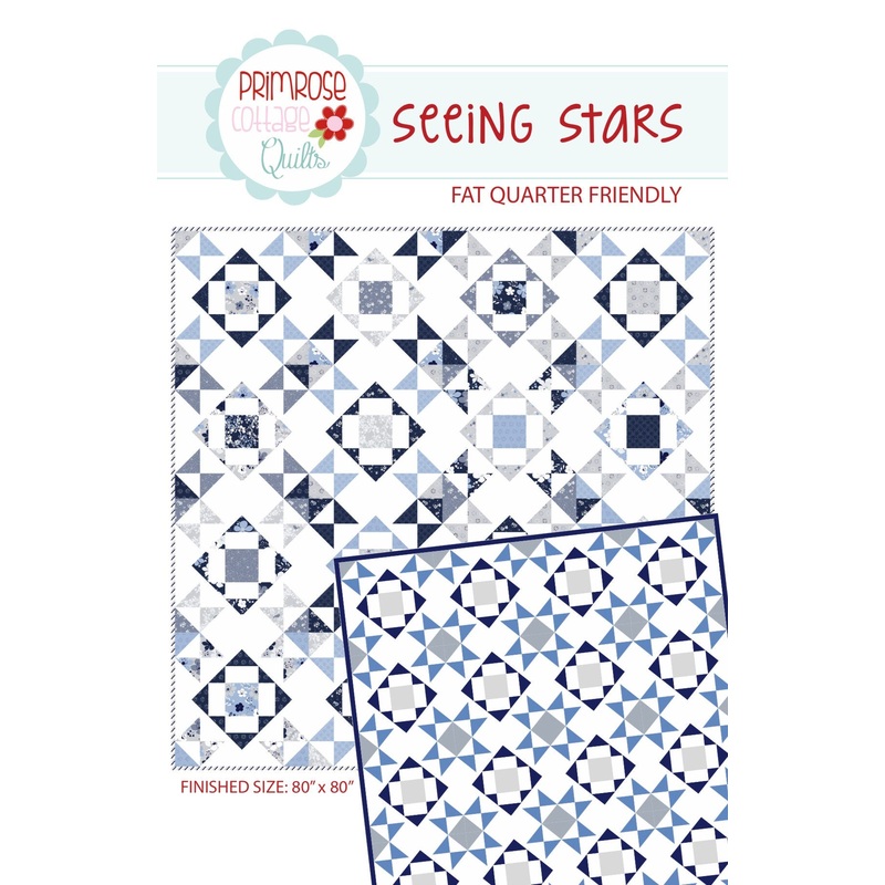 Seeing Stars by Lindsey Weight of Primrose Cottage Quilts – Quilt PDF Pattern