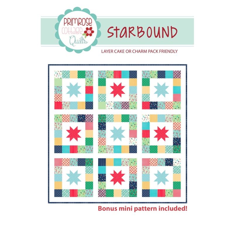 Starbound by Lindsey Weight of Primrose Cottage Quilts – Quilt PDF Pattern