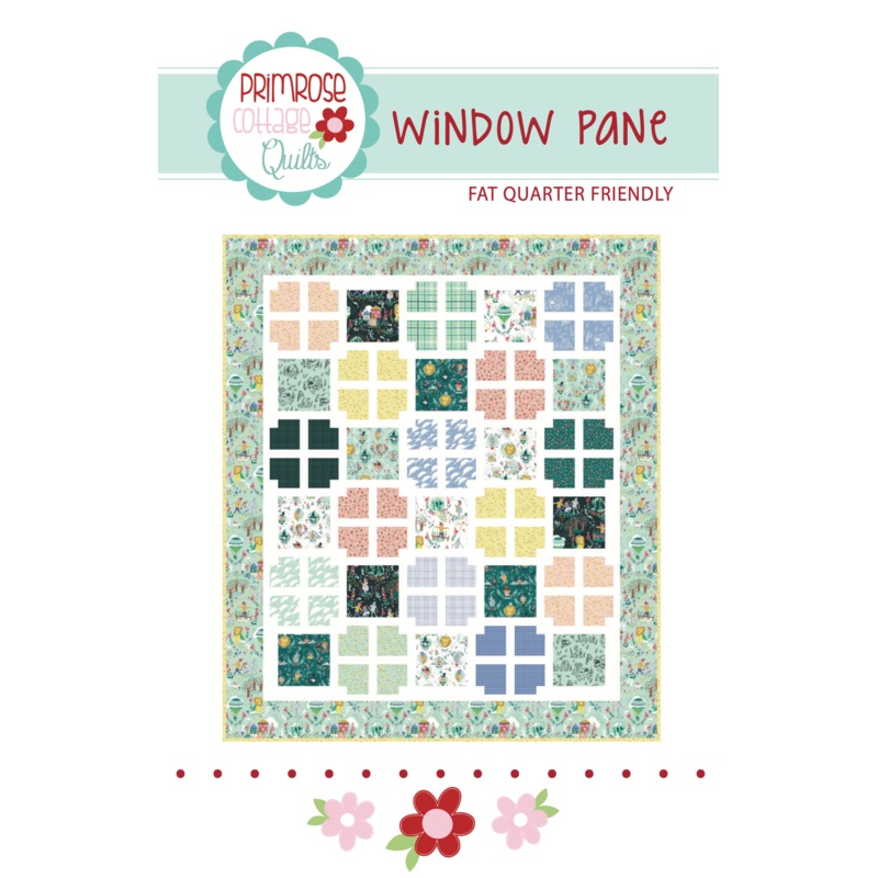 Window Pane by Lindsey Weight of Primrose Cottage Quilts – Quilt PDF Pattern