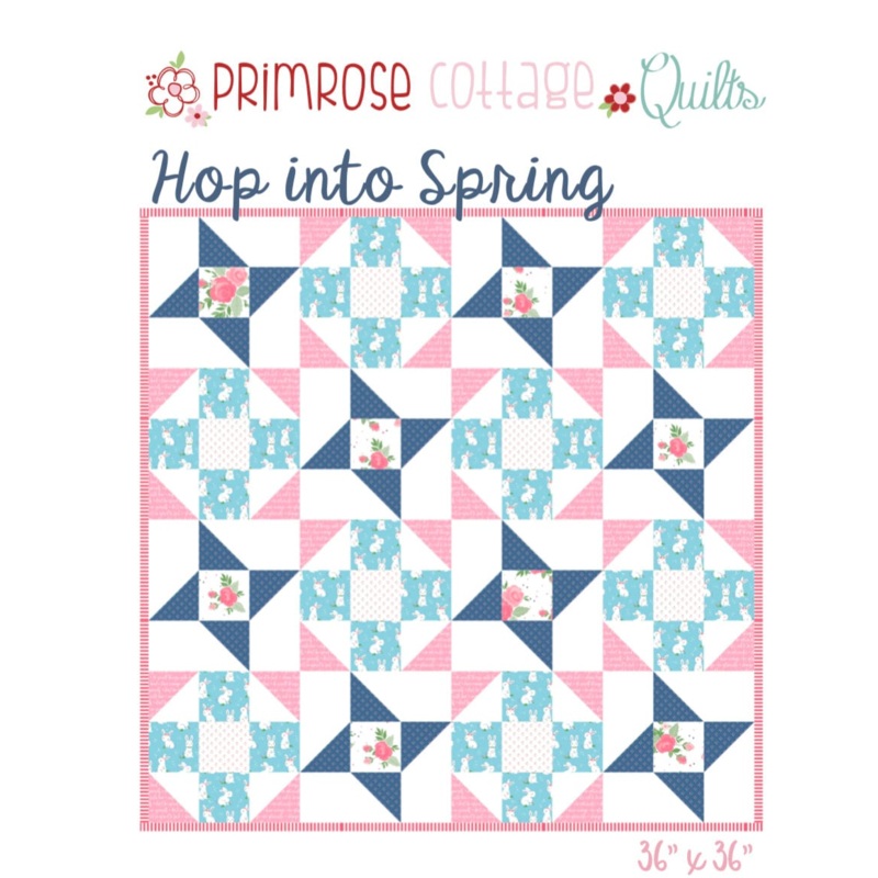 Hop Into Spring by Lindsey Weight of Primrose Cottage Quilts – Quilt PDF Pattern