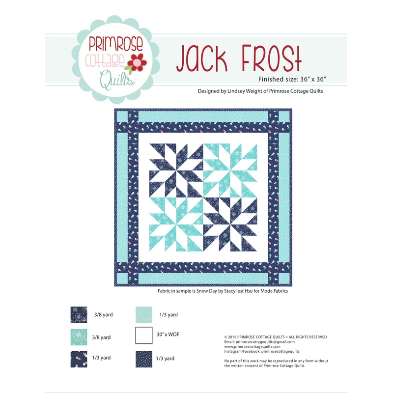 Jack Frost by Lindsey Weight of Primrose Cottage Quilts – Quilt PDF Pattern