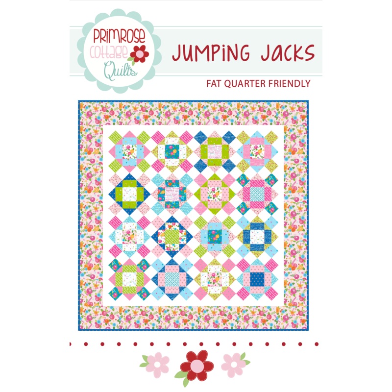 Jumping Jacks by Lindsey Weight of Primrose Cottage Quilts – Quilt PDF Pattern