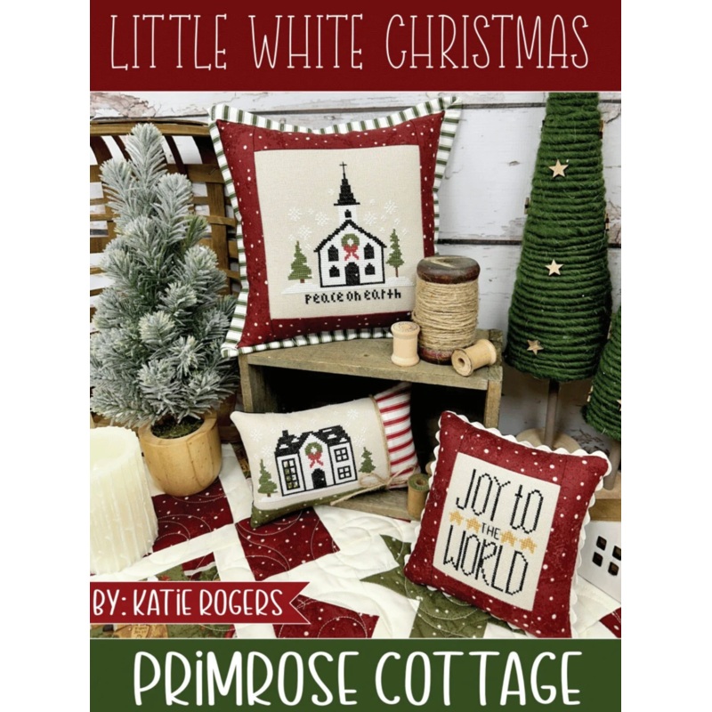 Little White Christmas Cross Stitch by Katie Rogers of Primrose Cottage – PAPER Pattern PCS-131