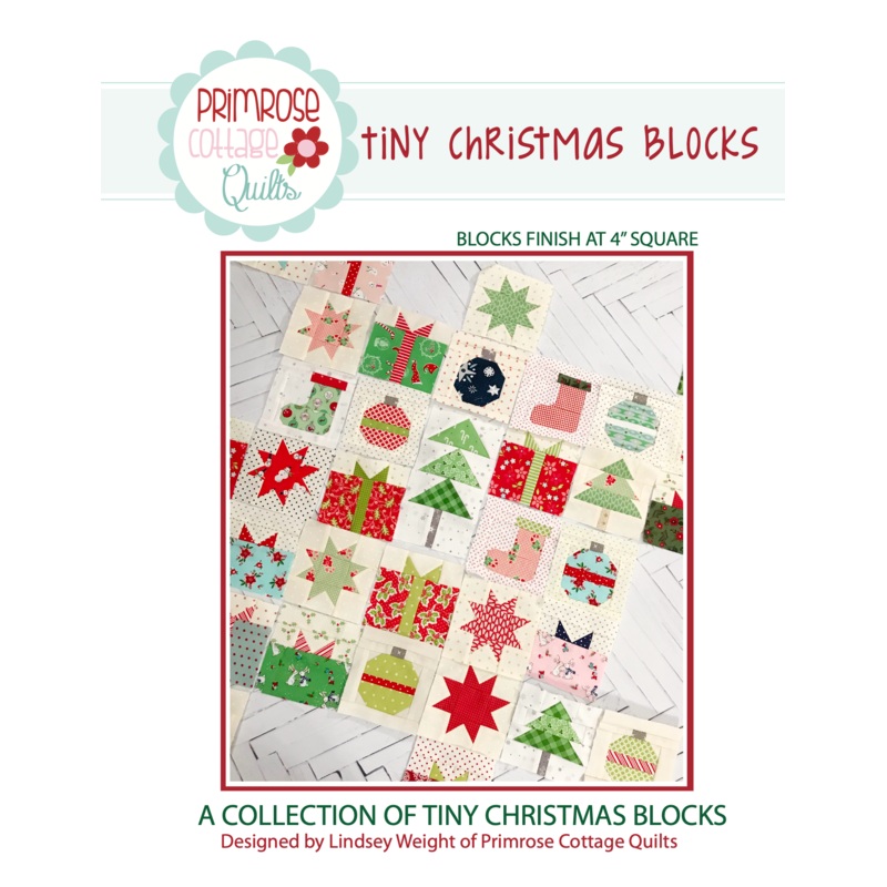 Tiny Christmas Blocks by Lindsey Weight of Primrose Cottage Quilts – Quilt PDF Pattern