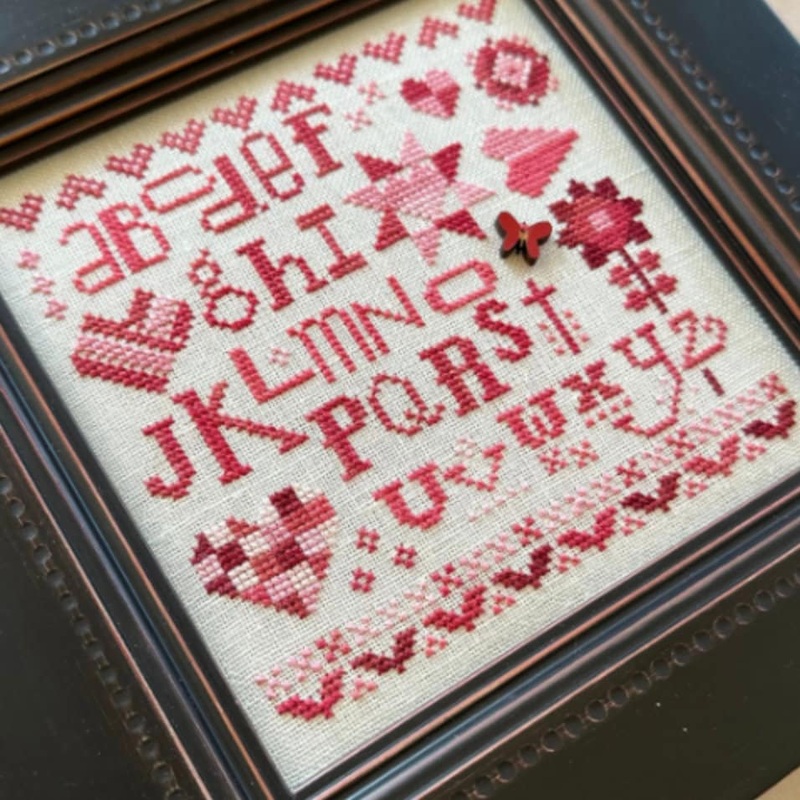2024 Collector’s Heart Kit Cross Stitch by Heart in Hand – Paper Pattern