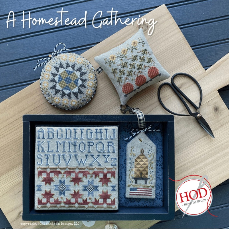 A Homestead Gathering Cross Stitch By Hands on Design – Paper Pattern