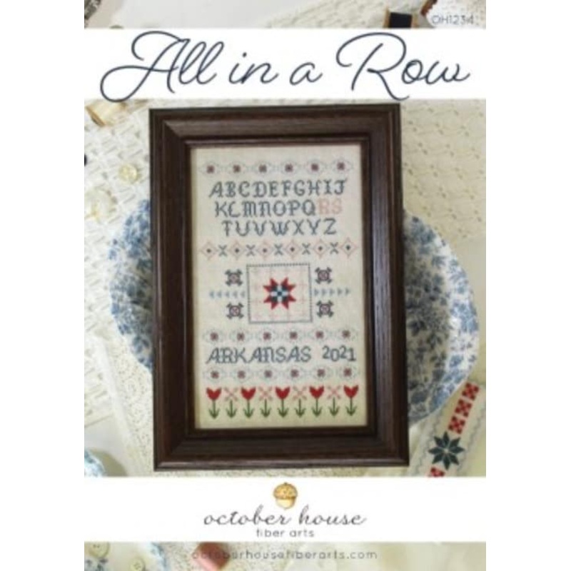All in a Row by October House Fiber Arts – Paper Pattern