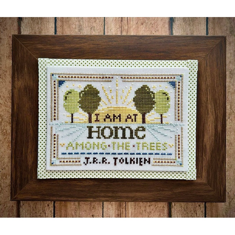 Among the Trees Cross Stitch by Sweet Wing Studio – Paper Pattern