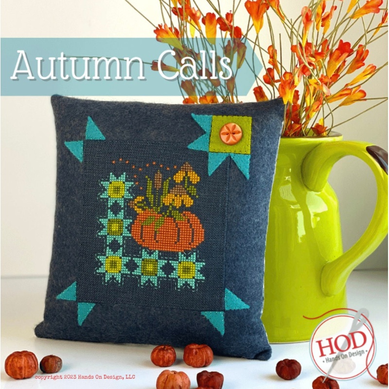 Autumn Calls  Cross Stitch by Hands on Design – PAPER Pattern