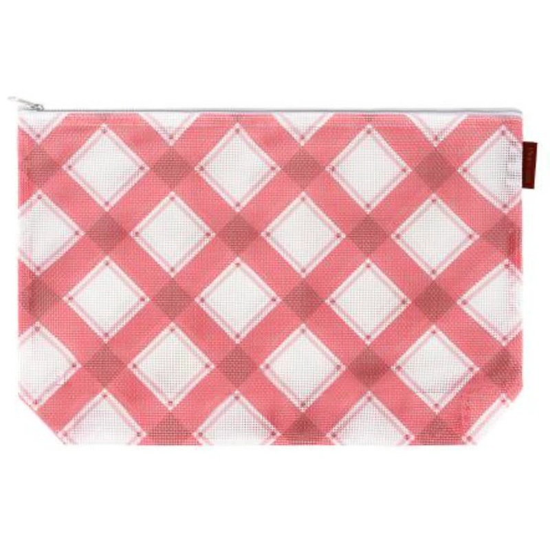 Berry Mad for Plaid Project Bag