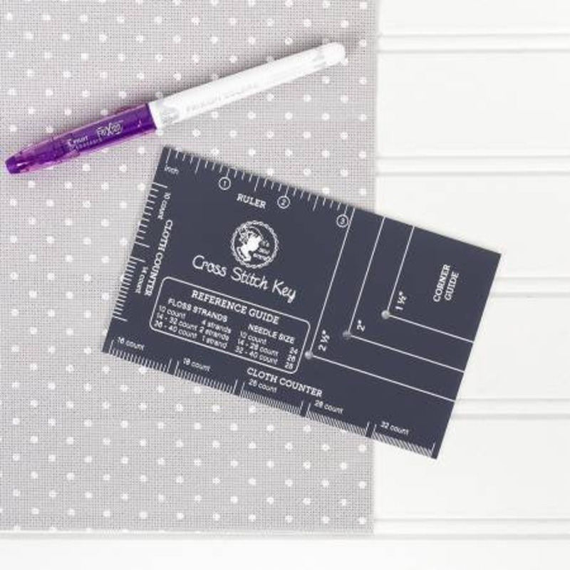 Cross Stitch Key by it’s sew emma