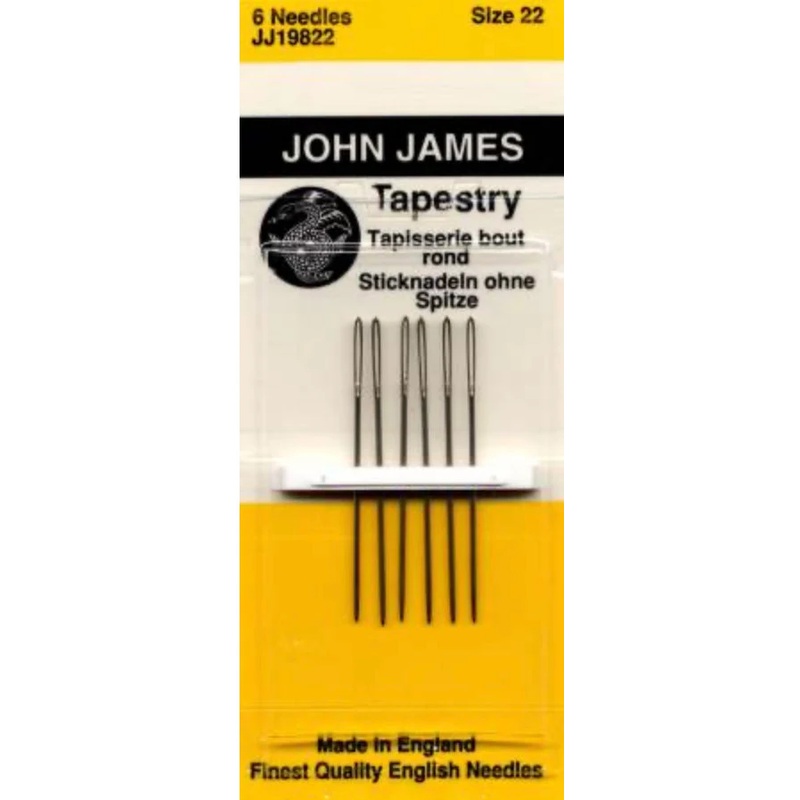 John James Tapestry Needles|Size 22|Size 24|Size 26|Size 28