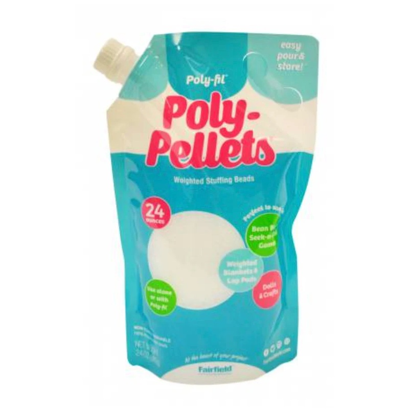 Poly Pellets Weighted Stuffing Beads Easy Pour and Store 24oz PP246