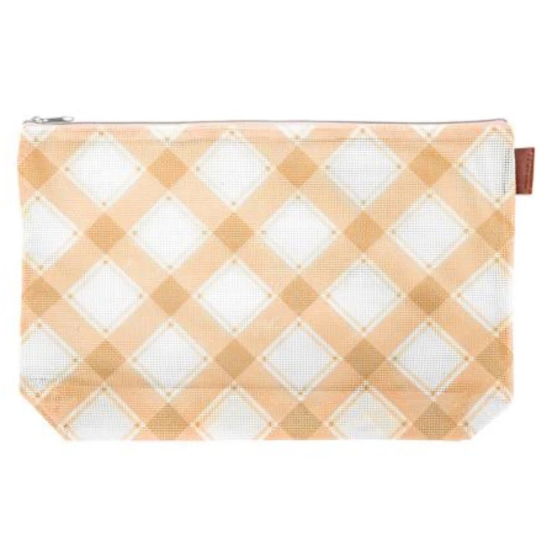 Pumpkin Mad for Plaid Project Bag