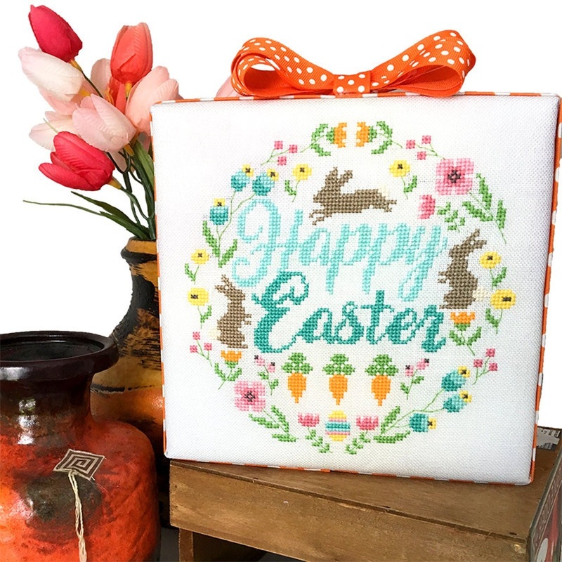 Easter Wreath- by Tiny Modernist – PAPER Pattern