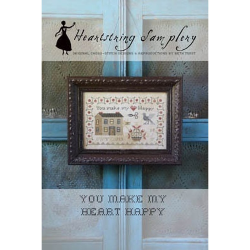 You Make My Heart Happy by Heartstring Samplery – PAPER Pattern