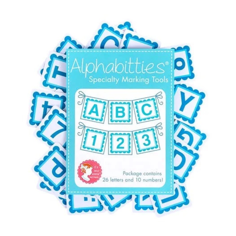 Blue Alphabitties by It’s Sew Emma – ISE-707