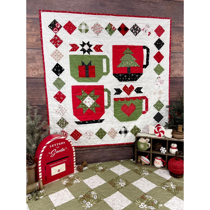 Christmas Cheer by Lindsey Weight of Primrose Cottage Quilts –  PDF Pattern