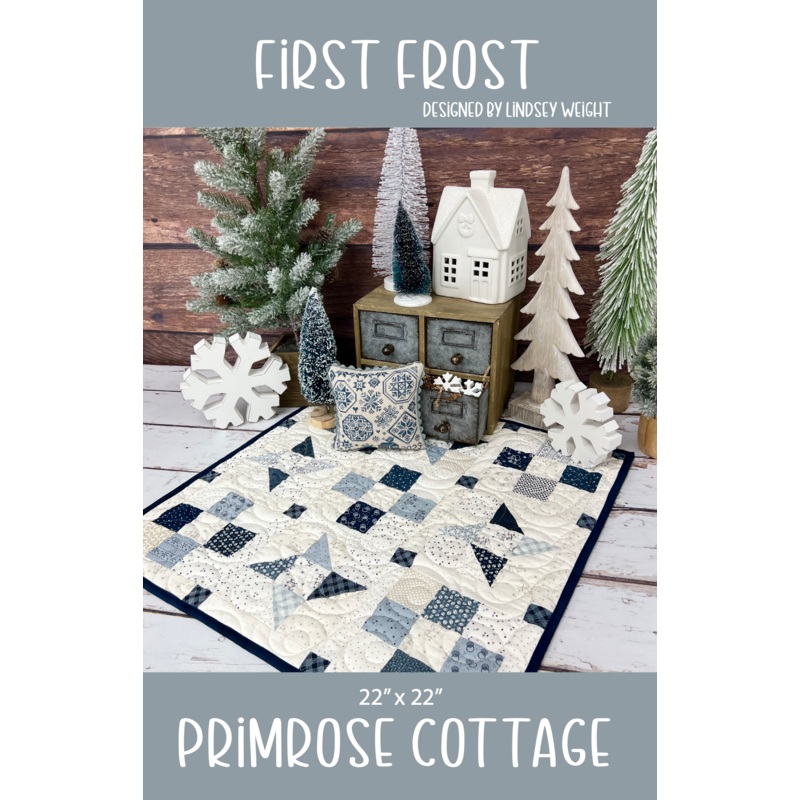 First Frost by Lindsey Weight of Primrose Cottage Quilts – Table Topper PDF Pattern
