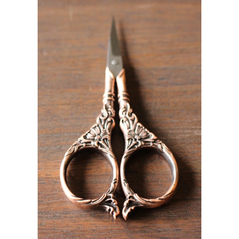 Botanical Garden Scissors|Antique Copper|Antique Gold