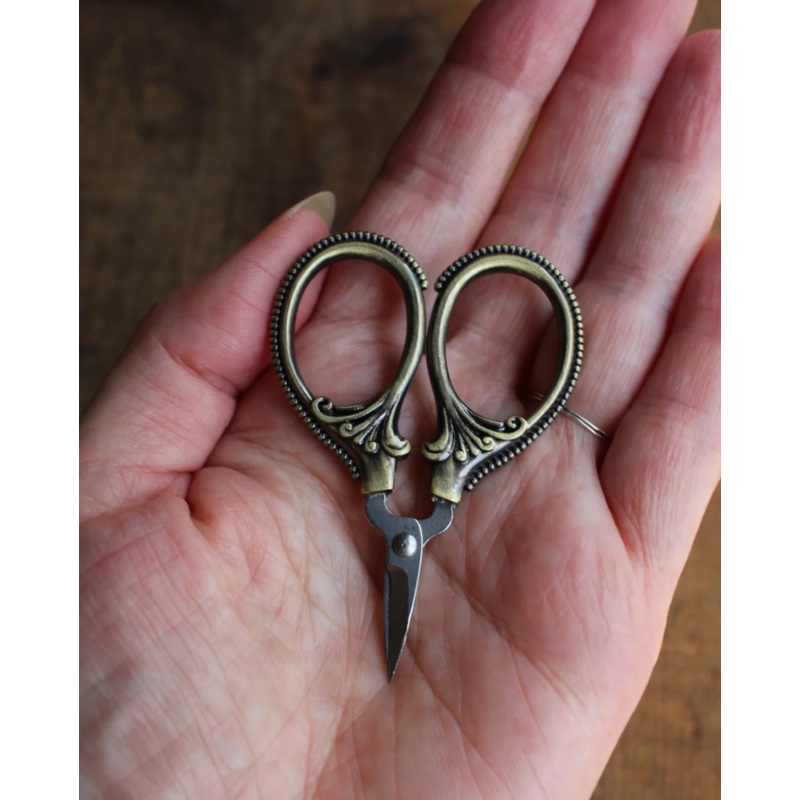 Mini Embroidery Scissors|Antique Copper|Antique Gold