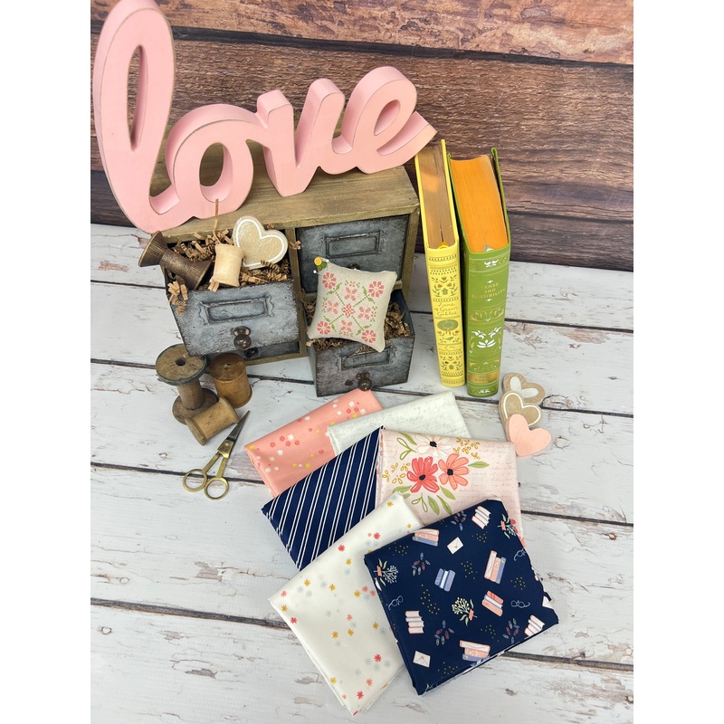 Between the Pages by Fran Gulick for Riley Blake Designs – 6 Piece Fat Quarter Bundle