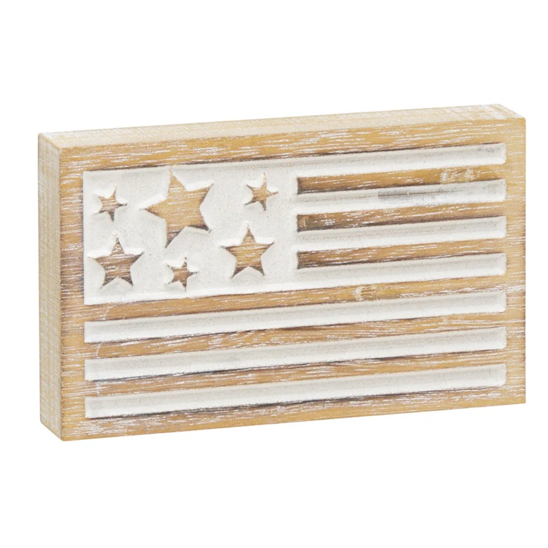 Carved USA Flag | Collins Painting & Design | PS-8345