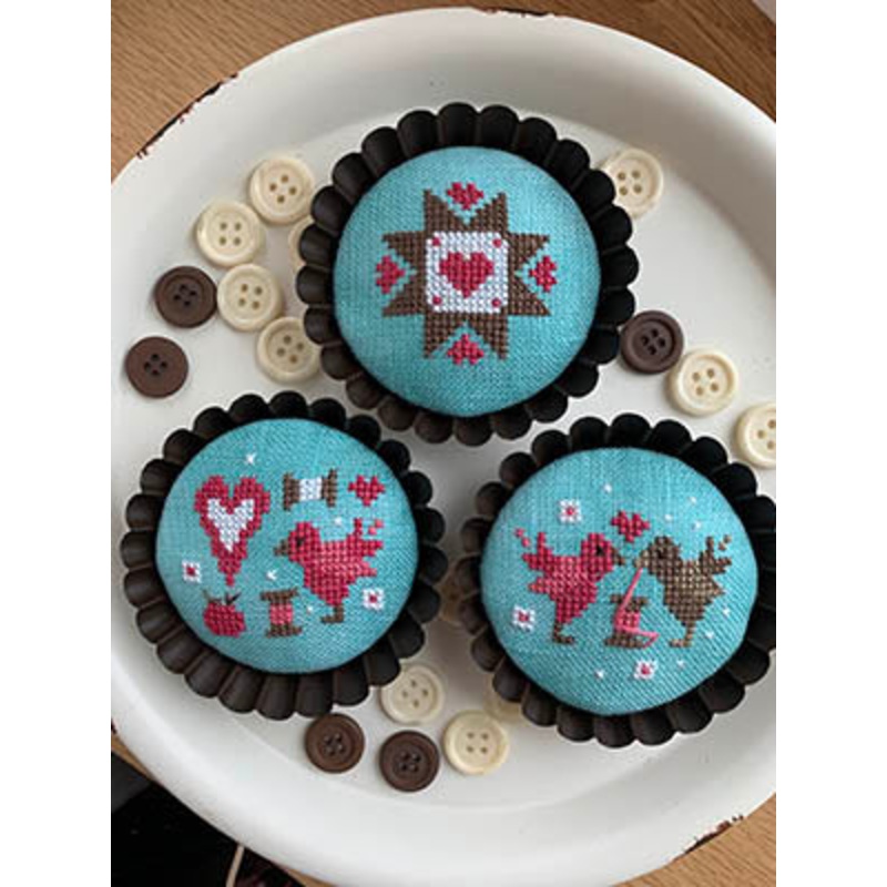 Ethel’s Valentines Tart Tins by Stitches By Ethel – Paper Pattern
