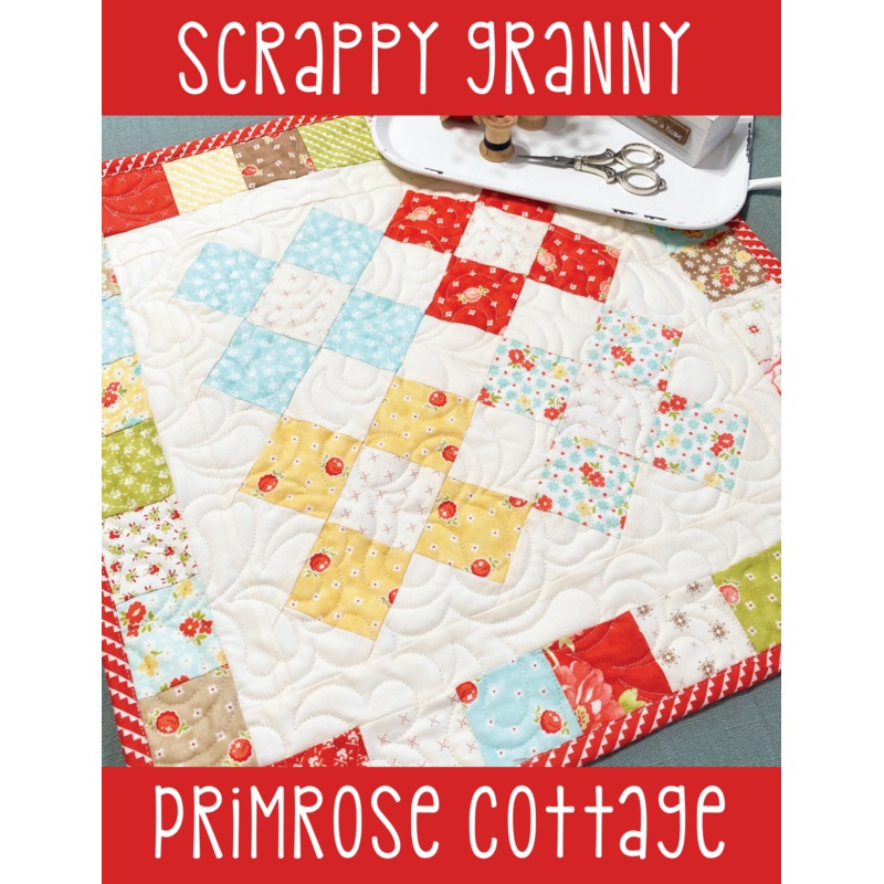Scrappy Granny Quilt – by Lindsey Weight of Primrose Cottage Quilts – Quilt PDF Pattern